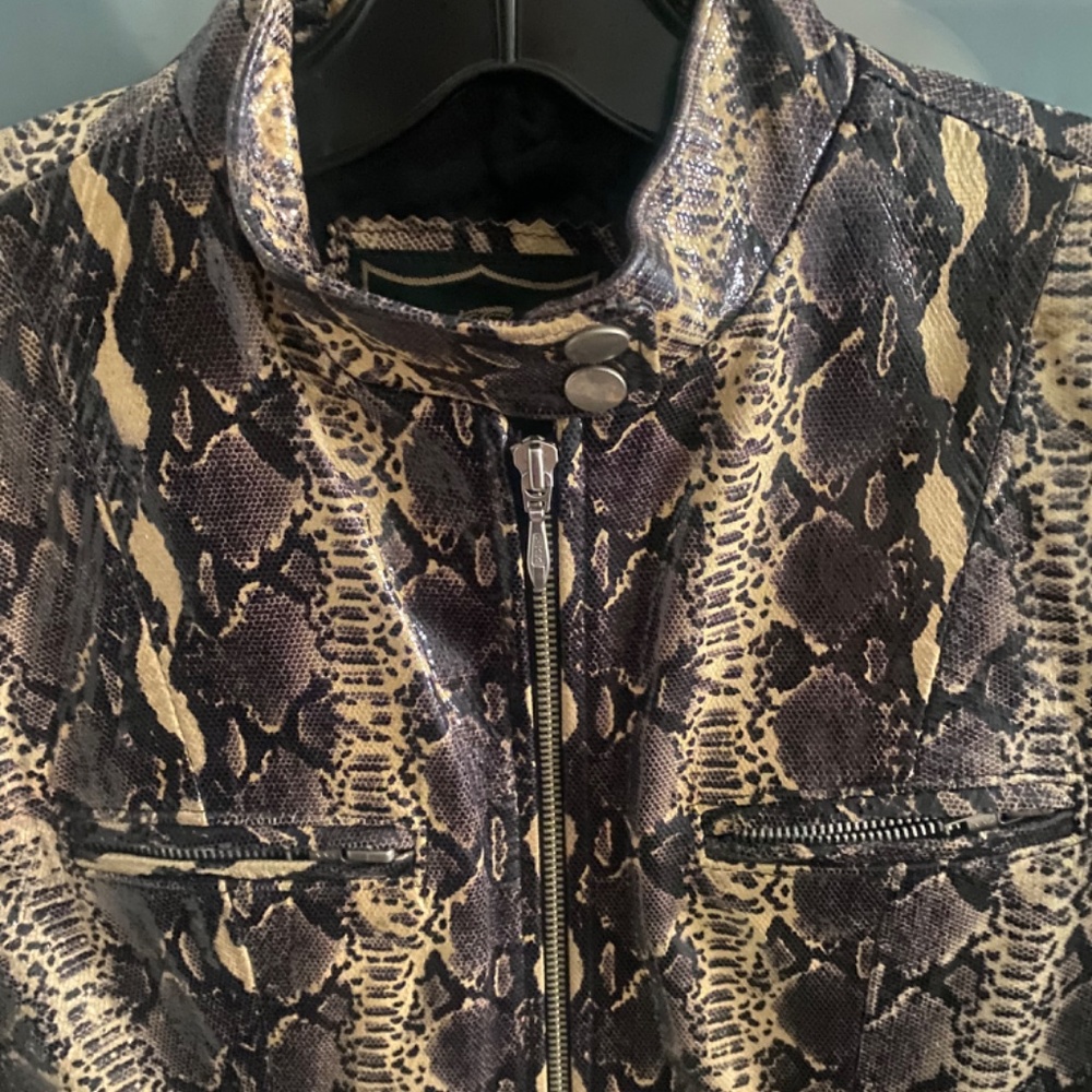Python Biker Jacket - image 5